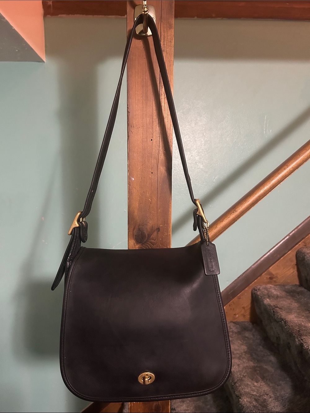 Vintage Coach stewardess bag #9525